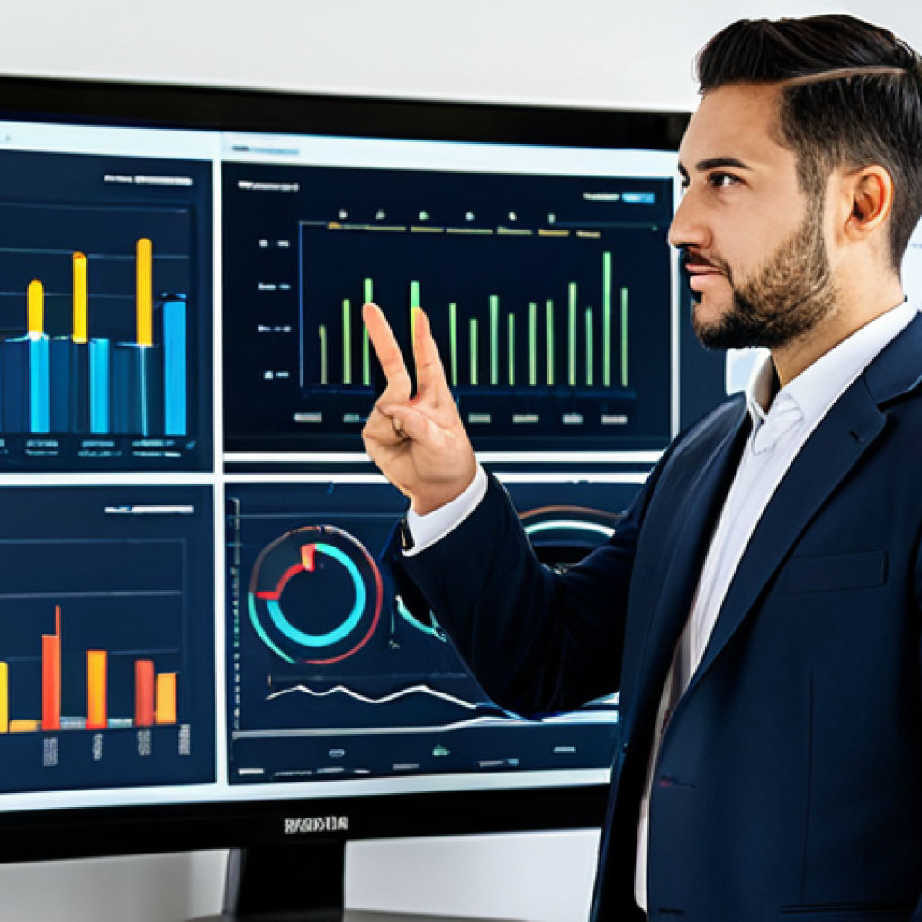 **
"A data analyst in a modern, bright office, fully clothed in professional attire, analyzing social media sentiment data on a large monitor. Charts and graphs showing positive, negative, and neutral sentiment are visible. Safe for work, appropriate content, professional setting, perfect anatomy, natural proportions, well-formed hands, proper finger count, family-friendly."
**